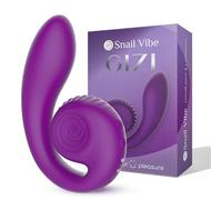 Snail Vibe Vibrator for Women - GIZI Dual Stimulation Vibrator and Adult Sex Toys for Woman from S-Vibe, Your Rechargeable, Waterproof, Quiet Adult Toy for Women