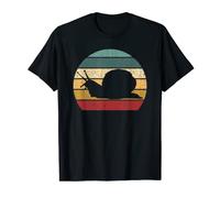 Snail Vintage Retro Snail Design T-Shirt