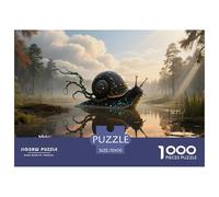 Snail1000Pieces JigsawPuzzlewildlife KidsforAdult Challenging LargePiecePuzzles Age12+byth EducationalGame Brainteasing Adults Jigsaw Puzzle 70x50cm/1000pcs