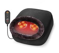 Snailax 2-in-1 Shiatsu Foot and Back Massager with Heat - Kneading Feet Massager Machine with Heating Pad, Back Massage Cushion or Foot Warmer,Massagers for Back,Leg,Foot,Gifts for Women,Men