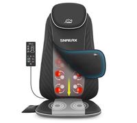 Snailax Back Massager with Heat, Deep Tissue Kneading Full Body Massage Chair, Upgraded Electric Massager for Back and Neck, Office, Home Use, Gifts for Man, Wemen