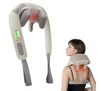 Snailax Cordless Neck Massager with Heat, Shiatsu Neck Shoulder Massager Deep Kneading, Shoulder Massager for Relief, Portable Massage Pillow, Gifts for Men Women Mom Dad, Mothers Day Gifts