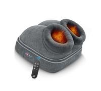 Snailax Foot Massager with Heat, Deep Shiatsu Back Massager | with Remote Control, Foot Warmer with 2 Temperature Settings, Detachable Washbale Cover, Home Office Use, Gifts for Men Women