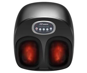 Snailax Foot Massager with Heat,Kneading,Compression,Vibration, Shiatsu Feet Massager Machine, Foot Warmer,Gifts for Women,Men