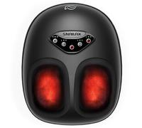 Snailax Foot Massager with Heat, Shiatsu Feet Massager for Plantar Fasciitis, Deep Kneading, Compression,Vibration Foot Massage Machine, Gifts for Men Women, Fits Size up to 14“