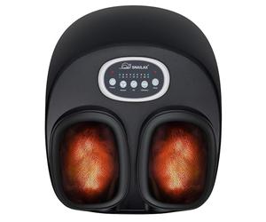 Snailax Shiatsu Foot Massager with Heat, Compression, Vibration, Deep Kneading Foot Massager, Electric Feet Massager for Neuropathy Pain,Gifts for Women,Men