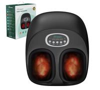 Snailax Shiatsu Foot Massager with Heat, Deep Kneading, Compression, Vibration, Electric Feet Massager for Plantar Fasciitis, Neuropathy Pain Foot Warmer,Gifts for Women,Men