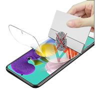 Snailcanfly 2Pcs Anti-fingerprint Matte Hydrogel Film Compatible with Samsung Galaxy A71 5G / 4G 6.7" High Sensitive Anti-glare Protective Film Explosion Proof Flexible TPU Screen Protectors
