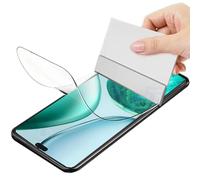 Snailcanfly 2Pcs High Sensitive Hydrogel Film for HONOR X6c 6.61" Soft Flexible Film Transparent TPU Screen Protectors Fingerprint Unlock Explosion-proof NOT Tempered Glass