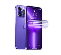 Snailcanfly 2Pcs Nano Hydrogel Film for iPhone 14 6.1" Soft Flexible Film Transparent TPU Screen Protectors Fingerprint Unlock Explosion-proof NOT Tempered Glass