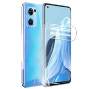 Snailcanfly 2Pcs Nano Hydrogel Film for Oppo Reno8 Pro 5G / Reno 8 Pro+ 6.7" Soft Flexible Film Transparent TPU Screen Protectors Fingerprint Unlock Explosion-proof NOT Tempered Glass