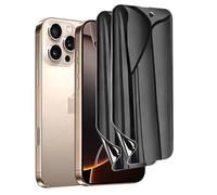 Snailcanfly 2Pcs Privacy Hydrogel Film for iPhone 16 Plus 5G 6.7" 2024 Soft Flexible Film Anti-Spy Anti-Peeping TPU Screen Protectors Explosion-proof NOT Tempered Glass