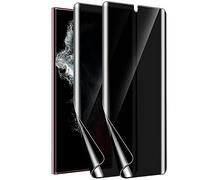 Snailcanfly 2Pcs Privacy Hydrogel Film for Samsung Galaxy S22 Ultra 5G 6.8" Soft Flexible Film Anti-Spy Anti-Peeping TPU Screen Protectors Explosion-proof NOT Tempered Glass