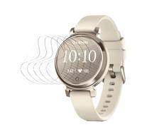 Snailcanfly 5pcs Clear Hydrogel Film Screen Protector Compatible With Garmin Lily 2 Active GPS 38mm Smart Watch Flexible HD TPU Protective Film Ultra-thin Self-Healing Anti scratch Explosion-proof