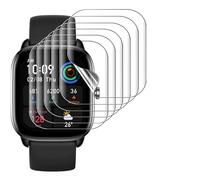 Snailcanfly 5pcs Hydrogel Film Screen Protector for Amazfit GTS 2 Mini New Version 1.55" Smart Watch Flexible HD Transparent TPU Protective Film Ultra-thin Self-Healing Anti scratch Explosion-proof