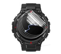 Snailcanfly 5pcs Hydrogel Film Screen Protector for Amazfit T-Rex 2 1.39" Smart Watch Flexible HD Transparent TPU Protective Film Ultra-thin Self-Healing Anti scratch Explosion-proof