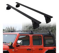 Snailfly Cross Bars Roof Rail Racks Fit for 2007-2018 Jeep Wrangler JK & 2018 2019 2020 2021 2022 Jeep Wrangler JL Unlimited 2&4DOOR Crossbars