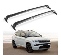 Snailfly - Roof Rack Cross Bars for Jeep Compass 2018 2019 2020 2021 2022 2023 2024 2025 Black