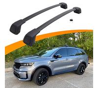 Snailfly Roof Racks Cross Bars Fit for 2021-2023 KIA Sorento & Sorento HYBIRD Rooftop Cargo Crossbars with Lock (Only for Non-X-LINE Models with Flush Side Rails)