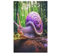 Snails 1000 Piece Jigsaw Puzzles for Adults | Wooden Jigsaw Puzzle | Challenging Game | Family Fun Jigsaws Puzzle for Adults Gifts Precise Interlocking （78×53cm）