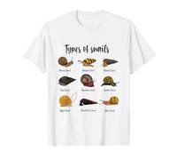 Snails of the world - Types of snails T-Shirt