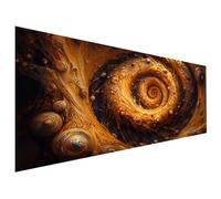 Snails Paint by Numbers Abstract Adult Paint by Numbers Canvas Kits, Paint-by-Numbers 60X80cm, DIY Color Oil Painting Acrylic Paints, Without Frame, Hobbies for Adults, Christmas Decorations L6-922