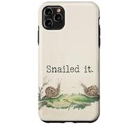 Snails Slug Life We'll Get There When We Get There Nailed It Case for iPhone 11 Pro Max