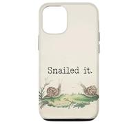 Snails Slug Life We'll Get There When We Get There Nailed It Case for iPhone 12/12 Pro