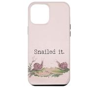 Snails Slug Life We'll Get There When We Get There Nailed It Case for iPhone 12 Pro Max