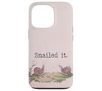 Snails Slug Life We'll Get There When We Get There Nailed It Case for iPhone 13 Pro