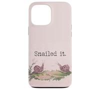 Snails Slug Life We'll Get There When We Get There Nailed It Case for iPhone 13 Pro Max