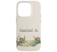 Snails Slug Life We'll Get There When We Get There Nailed It Case for iPhone 14 Pro