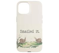 Snails Slug Life We'll Get There When We Get There Nailed It Case for iPhone 15