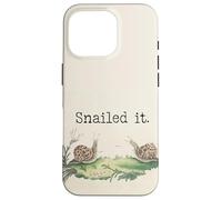 Snails Slug Life We'll Get There When We Get There Nailed It Case for iPhone 16 Pro