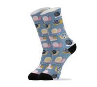 Snails Socks for Women and Men Animal Long Socks for Athletic Running 1 Color1695