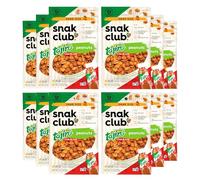 Snak Club Tajin Peanuts, Chili & Lime, Mild in the Heat, Strong for Spicy Snacks, 78 ml, Pack of 12