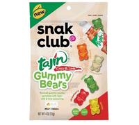 Snak Club Tajin Seasoning Gummy Bears, 4oz (113g)