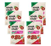Snak Club Tajin Watermelon Rings, Chili & Lime Sweet & Spicy Gummy Snacks, Mild in Heat Bold in Flavor, Gluten-Free Snack, 5oz Resealable Bag