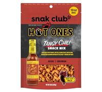 Snak Club x Hot Ones Tangy Chili Snack Mix, Nut & Pretzel Mix, 10 oz