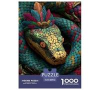 Snake 1000 Piece Jigsaw Puzzle Family Game Classic Jigsaw Puzzles Beautiful Decoration Puzzle for Adults And Kids 52x38cm/1000pcs