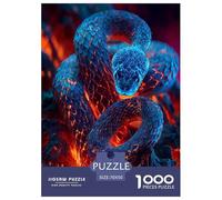 Snake 1000 Piece Jigsaw Puzzle Family Game Creative Jigsaw Puzzles Stress Reliever for Adults And Kids 70x50cm/1000pcs