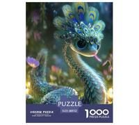 Snake 1000 Piece Jigsaw Puzzle Family Game Creative Jigsaws Stress Reliever for Adults And Kids 52x38cm/1000pcs