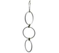 Snake Accessories Tank - PP Reptile Enclosure Décor, Hanging Swing Hoop Chain Climbing Gym | Interactive Colorful Suspended Playground For Crawling Lounging Basking Exploring Sliding Hiding Curling