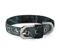 Snake and Man Collar Easy-Fastening Buckle，Pet Supplies Adjustable ，Dog Collar The D-Ring Design Allows for Towing Or Hanging Tags，for Small to Medium-Sized Dogs.