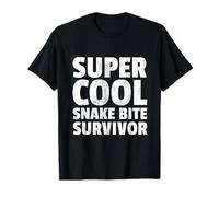 Snake Bite Survivor Recovery Get Well Humour Joke Gift T-Shirt