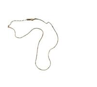 Snake Bone Texture Chain Necklace Choker For Women Simple Matching Jewelry Fashionable Suitable Daily Wear Gold-Color