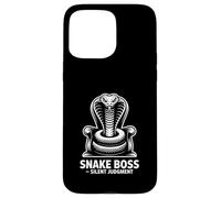 Snake Boss Silent Judgment Cobra Throne Power Case for iPhone 15 Pro Max