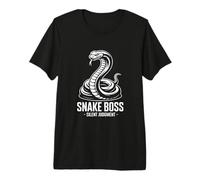 Snake Boss Silent Judgment Cobra Throne Power Premium T-Shirt