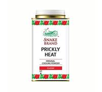 SNAKE BRAND Prickly Heat Cooling Body Powder 140g (Classic, Pack of 1)
