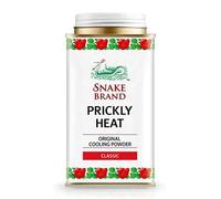 Snake Brand Prickly Heat Cooling Powder, Good for Heat Rash, 1 Can (Classic, 140g)